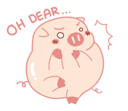 Halloween Holidays of Cute Lovely Pig sticker #14886873