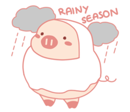 Halloween Holidays of Cute Lovely Pig sticker #14886875