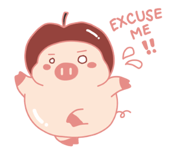 Halloween Holidays of Cute Lovely Pig sticker #14886877