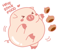 Halloween Holidays of Cute Lovely Pig sticker #14886883