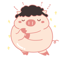 Halloween Holidays of Cute Lovely Pig sticker #14886890