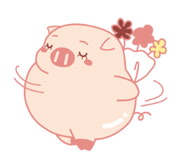 Halloween Holidays of Cute Lovely Pig sticker #14886892