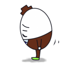 Humpty Dumpty's elegant day sticker #14887427