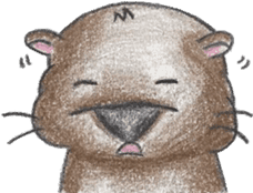 Skipper the Otter- Judgmental Skipper sticker #14888217