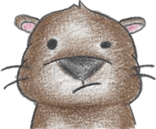 Skipper the Otter- Judgmental Skipper sticker #14888219