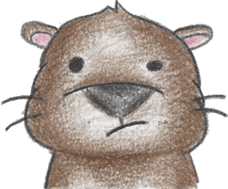 Skipper the Otter- Judgmental Skipper sticker #14888219