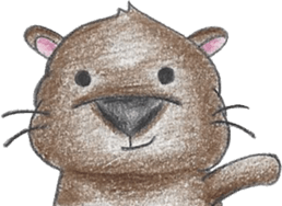 Skipper the Otter- Judgmental Skipper sticker #14888222