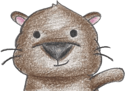 Skipper the Otter- Judgmental Skipper sticker #14888222