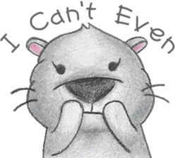 Skipper the Otter- Judgmental Skipper sticker #14888225