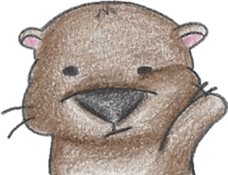 Skipper the Otter- Judgmental Skipper sticker #14888226