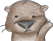 Skipper the Otter- Judgmental Skipper sticker #14888226