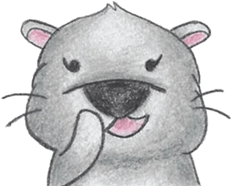 Skipper the Otter- Judgmental Skipper sticker #14888228