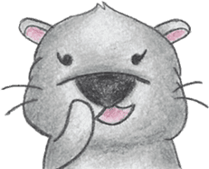 Skipper the Otter- Judgmental Skipper sticker #14888228