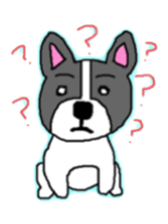 Sticker of a dog sticker #14888700