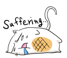 Cat , such as rice cake vol.1(English) sticker #14888751
