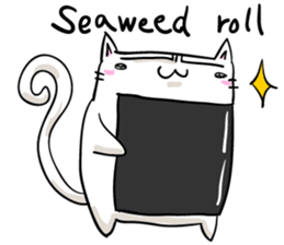 Cat , such as rice cake vol.1(English) sticker #14888770