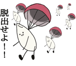 Warrior of rice sticker #14889534