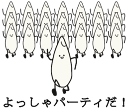 Warrior of rice sticker #14889540