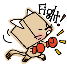 Hako-Nyan sticker #14889737