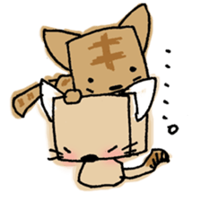 Hako-Nyan sticker #14889755