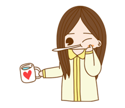 Dekdue Naugthy Girl sticker #14890041