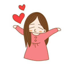 Dekdue Naugthy Girl sticker #14890048