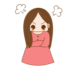 Dekdue Naugthy Girl sticker #14890050
