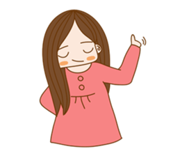 Dekdue Naugthy Girl sticker #14890054