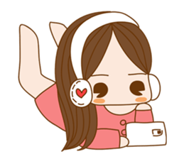 Dekdue Naugthy Girl sticker #14890062