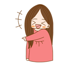 Dekdue Naugthy Girl sticker #14890074