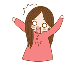 Dekdue Naugthy Girl sticker #14890075