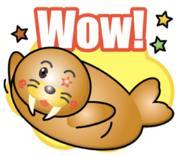 walrus boy sticker #14890144