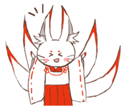 tenkosan and maneko sticker #14890150