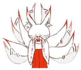 tenkosan and maneko sticker #14890151