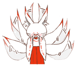 tenkosan and maneko sticker #14890151