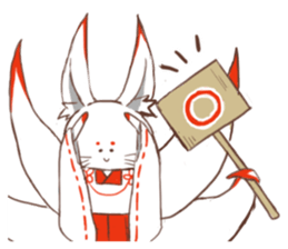 tenkosan and maneko sticker #14890154