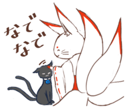 tenkosan and maneko sticker #14890156