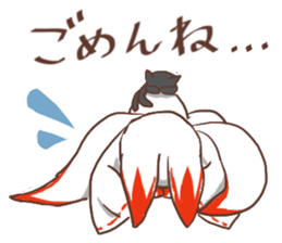 tenkosan and maneko sticker #14890158