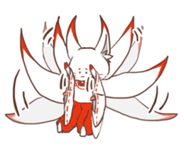 tenkosan and maneko sticker #14890164