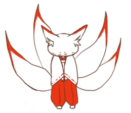 tenkosan and maneko sticker #14890166