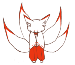 tenkosan and maneko sticker #14890166