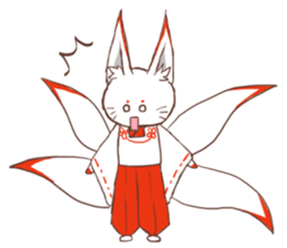 tenkosan and maneko sticker #14890170