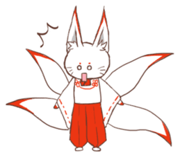 tenkosan and maneko sticker #14890170