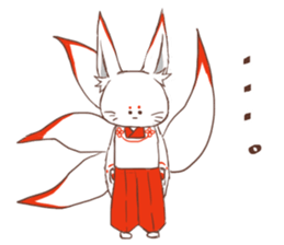 tenkosan and maneko sticker #14890171