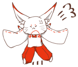 tenkosan and maneko sticker #14890173