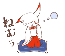 tenkosan and maneko sticker #14890175