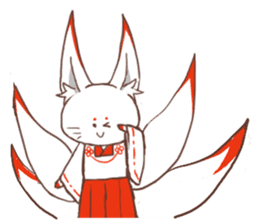 tenkosan and maneko sticker #14890179