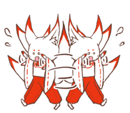 tenkosan and maneko sticker #14890184