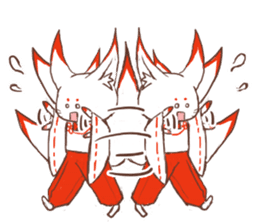 tenkosan and maneko sticker #14890184