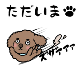 Anna is a mother of toy poodles sticker #14890380